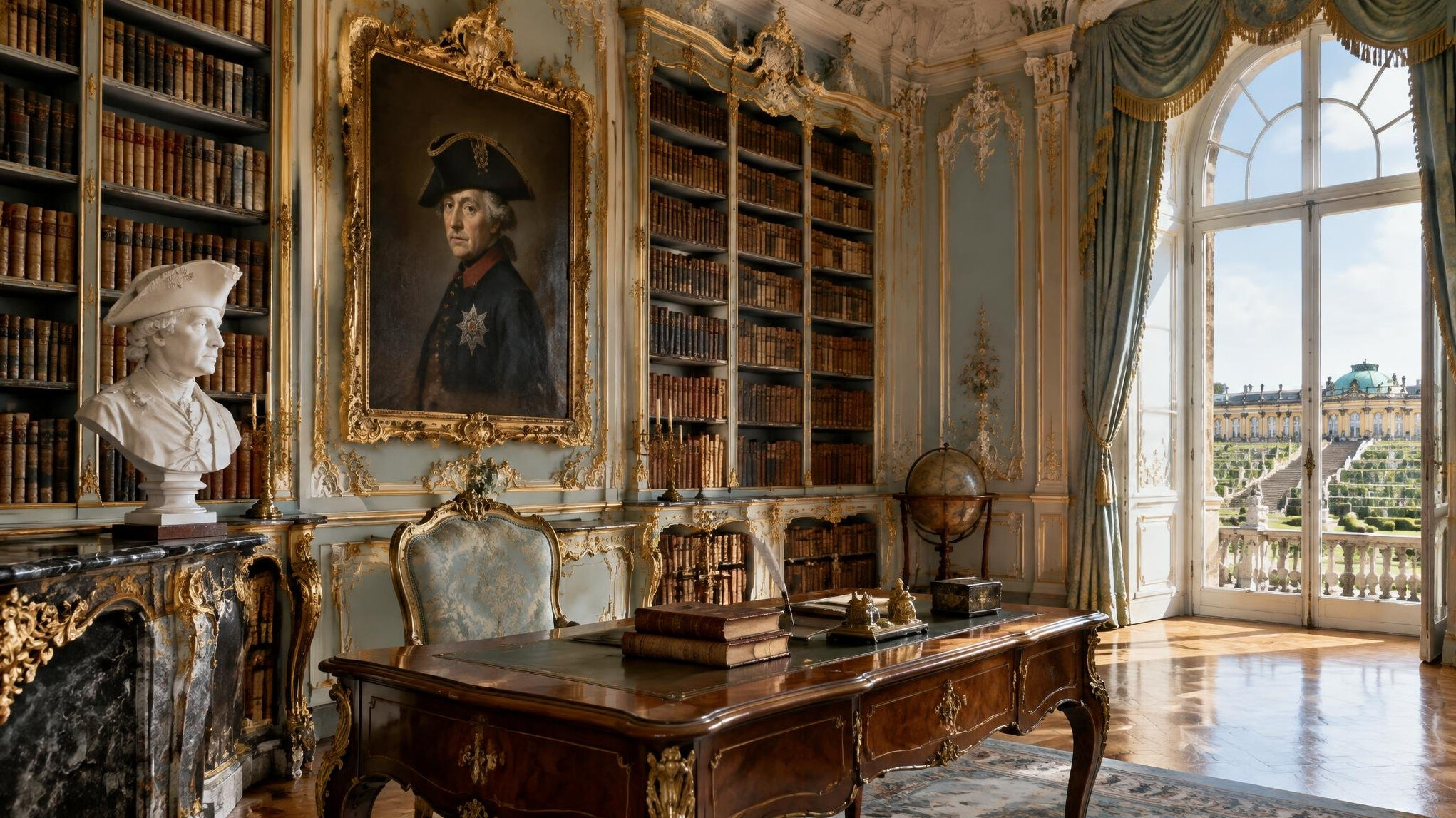 potsdam sanssouci interior