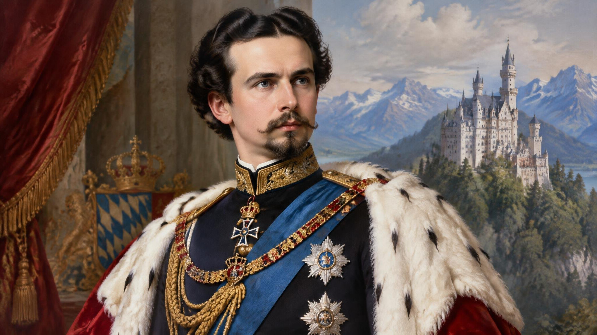 king ludwig ii portrait
