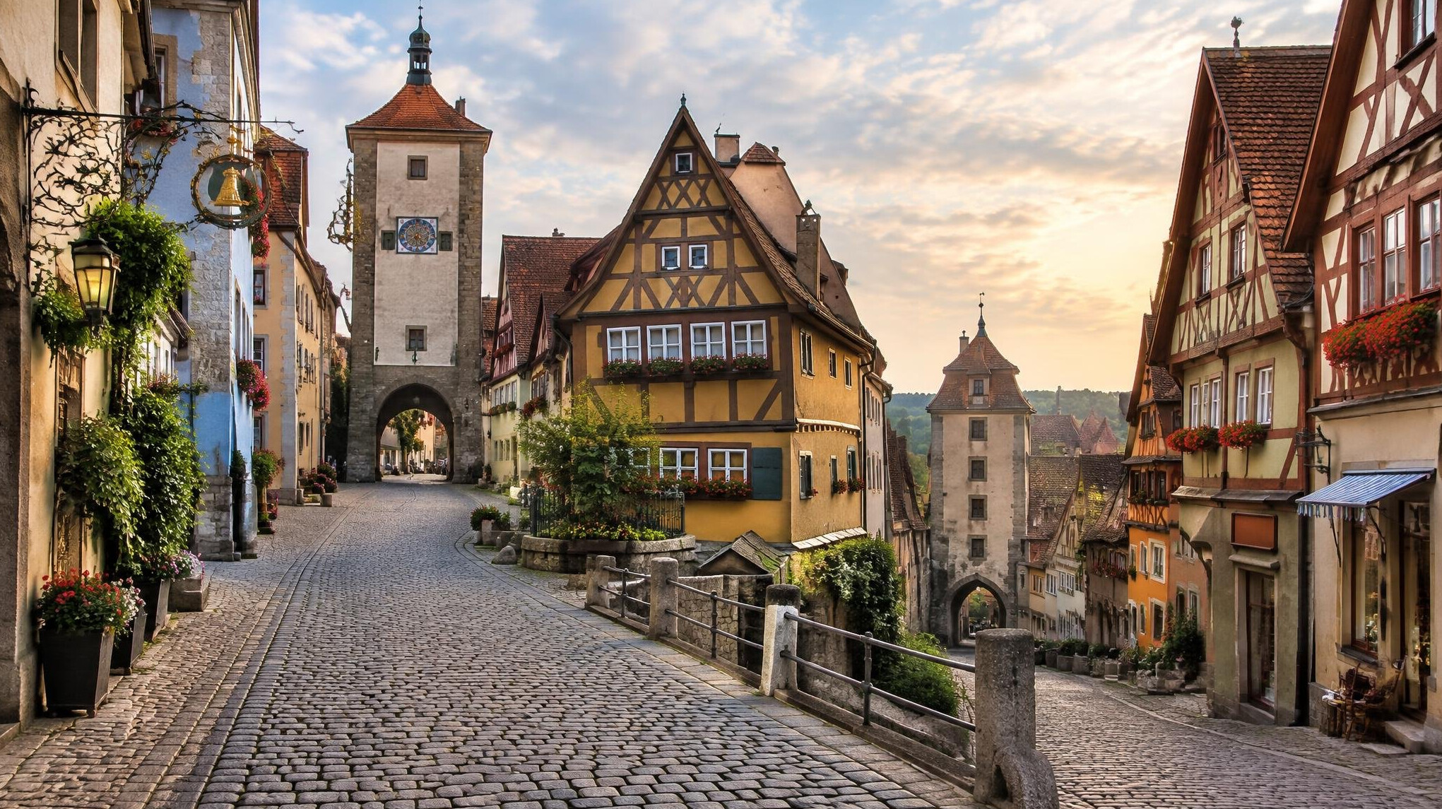rothenburg ob der tauber old town